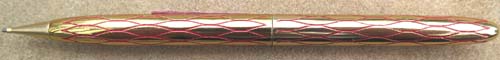 Lady Sheaffer Skripsert IX - Balicon Red on Gold PENCIL. New Old Stock.